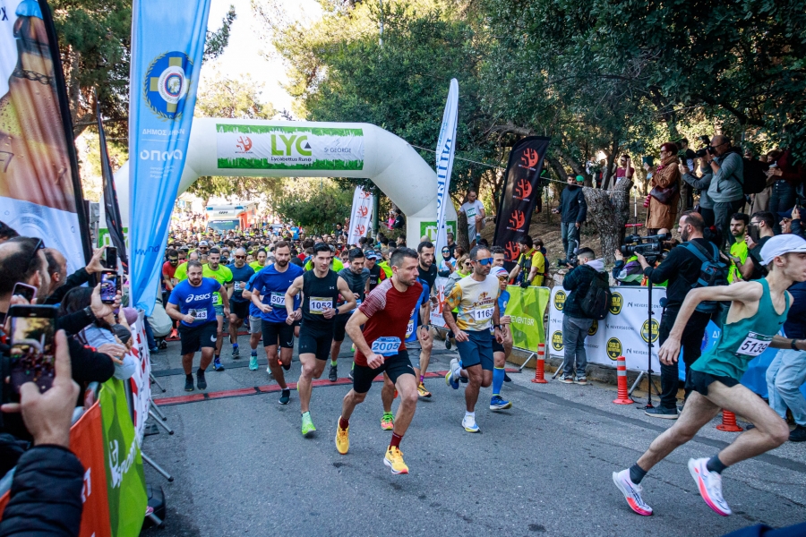 Στον αέρα οι φωτογραφίες του 8th Lycabettus Run
